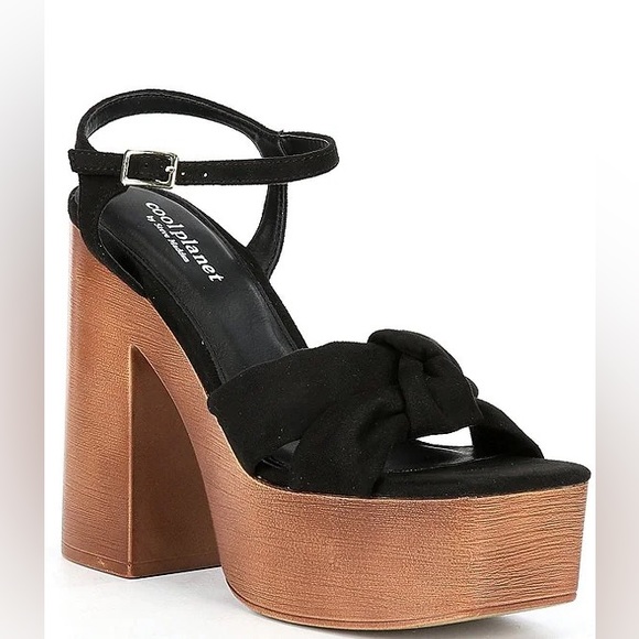 NWT Cool Planet Steve Madden Jilly Ankle Strap Platform Sandals - Picture 3 of 12